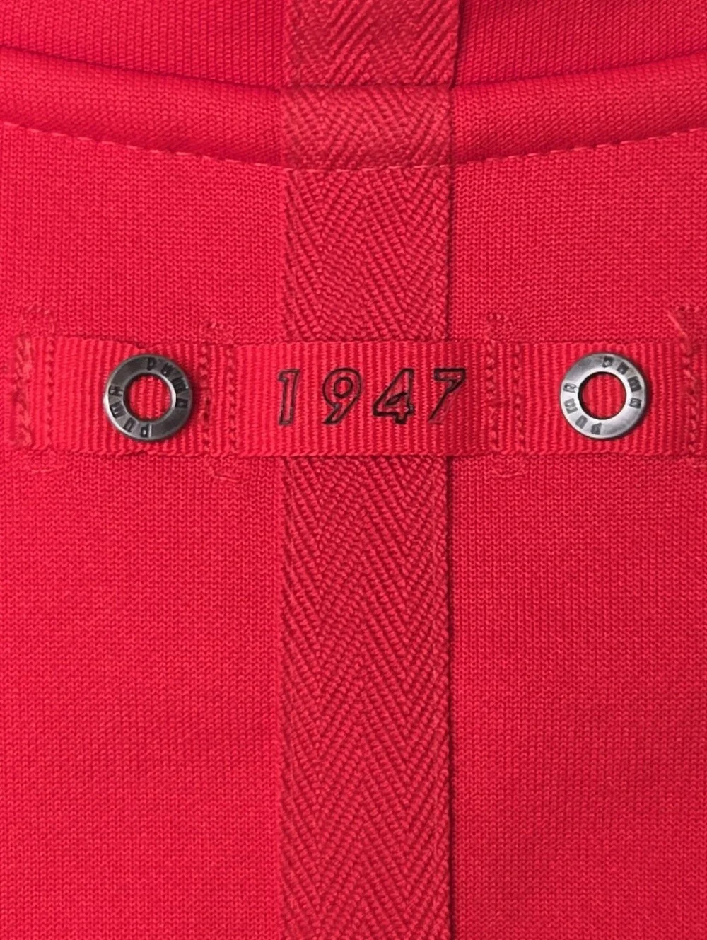 Puma Mens Red Scuderia Ferrari Italy Full Zip Racing Track Jacket Size Small